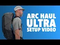 Zpacks Arc Haul Ultra Backing Adjustment and Fit
