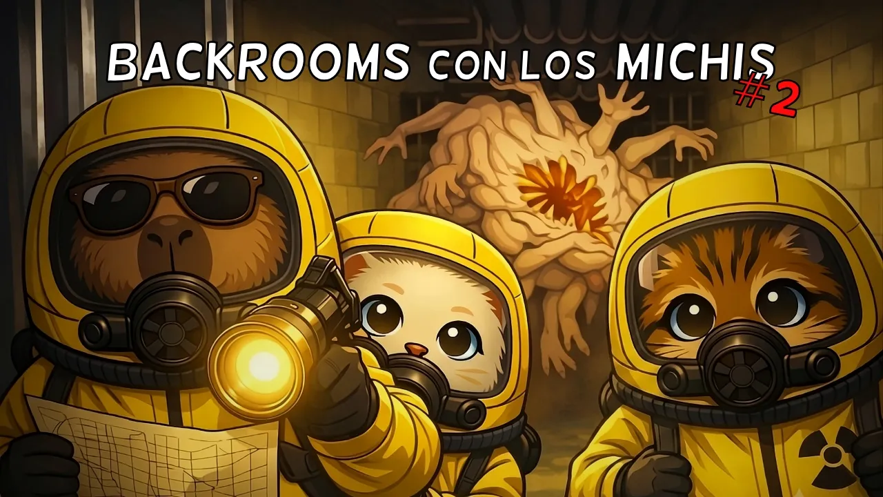 BACKROOMS con los MICHIS #2 | Backrooms Escape Together