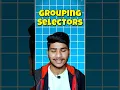 Grouping Selectors in CSS CSS Tutorial for beginners