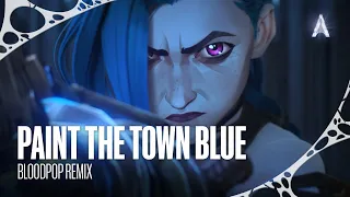 Ashnikko - "Paint The Town Blue (BloodPop Remix)" (from Arcane Season 2) [Official Visualizer]