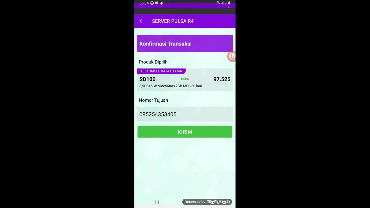 Video perakitan server pulsa sesuai request user menggunakan fitur APK Android dan Fitur WA center s. 