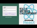 React Js Login - Boostrap 5