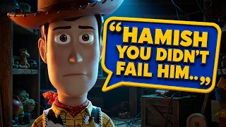 ⊙ | DELIVERING HIS DAD'S FINAL MESSAGE AS WOODY (HIS CHILDHOOD TOY)