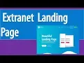 Extranet Landing Page 2019