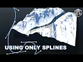 Create Entire Worlds Using Only Splines Spline Architect - Terrain Tools