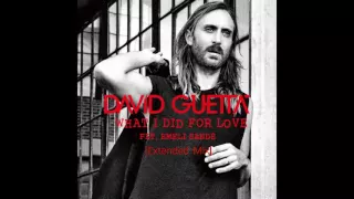 Download David Guetta (ft. Emeli Sande) - What I Did for Love [Extended Mix] MP3