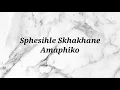 Sphesihle Skhakhane - Amaphiko Instrumental & Lyrics