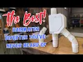 The BEST rainwater downspout diverter