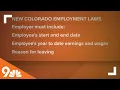 Navigating Colorado s new employment laws