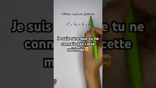 Méthode Rapide Pour Factoriser Maths 