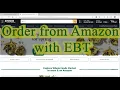 How to Pay with EBT on Amazon Prime Delivery l Step by Step l Discounts Snap Benefits Order P-EBT
