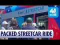 KC Current Fans Ride Streetcar to CPKC Stadium for the First Time