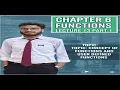 Chapter 6 - Functions Lecture 13 Part 1 Concept of Functions User Defined Functions
