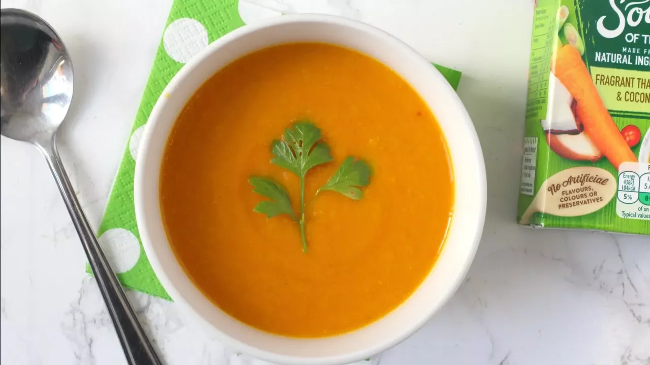 Soup Taste Test!   Thai Carrot & Coconut Heinz Soup of the Day