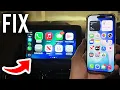 Apple CarPlay Not Working or Connecting - Fixed