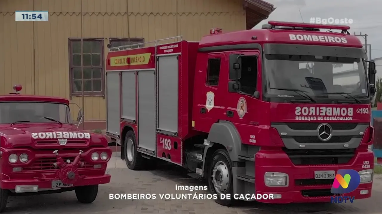 Bombeiro Voluntário de Caçador completa 50 anos