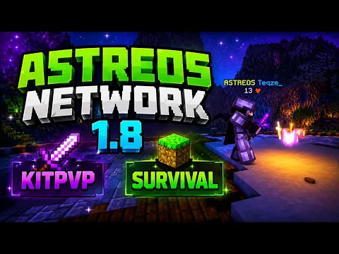 Minecraft server video for Astreos Network