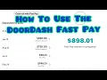 HOW TO USE THE DOORDASH FAST PAY IN 2021 Get Paid Instantly Fully Explained