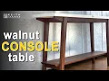 Modern Console Table Build Plans Available