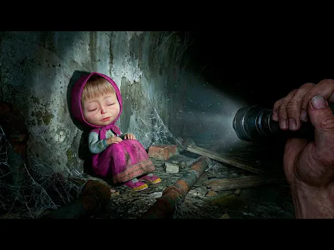 Video Thumbnail: THEY FOUND the MASHA and the BEAR Characters in an ABANDONED tunnel !!