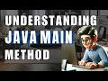 Understanding Java Main method Signature