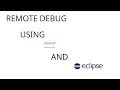 How to remote debuging using web logic server 12 1 3 in eclipse idea