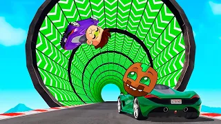 TÚNEL de SUPER VELOCIDAD IMPOSIBLE en GTA 5!