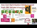 How to Automate AWS Stale EBS Volume Cost Optimization Using Lambda EventBridge SNS
