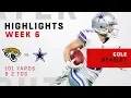 Cole Beasley Breaks Off 2 TDs vs Jags