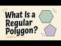 What Is a Regular Polygon Geometry Simply Explained