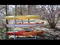 How to Build a DIY PVC Kayak Rack With Parts List Assembly