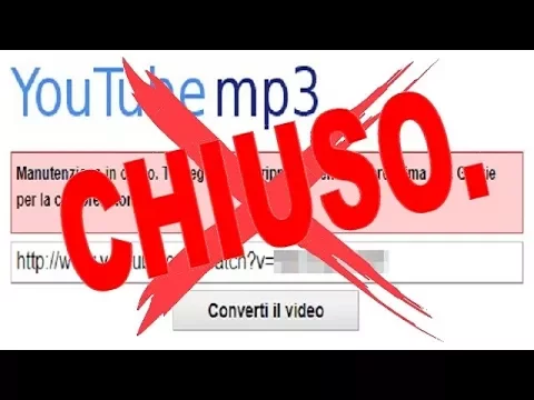 Download MP3 YOUTUBE-MP3.ORG (YouTube Converter mp3) CHIUDE ?!?