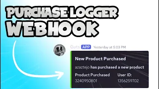 ROBLOX Purchase Logger Discord Webhook
