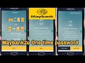 Cara Maybank2u One time Password REGISTER SUBMIT