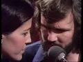 Kris Kristofferson and Rita Coolidge Help me make it through the night live 1972