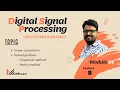Linear convolution Solved problem Graphical method matrix method DSP - Module 1 Lecture 08