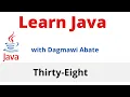 38 Learn Java with Dagmawi-Abate Polymorphism Inheritance Continued Amharic
