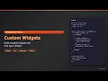 egui Custom Widgets impl Widget for Reusable Components Rust GUI Ep 25