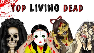 Top LIVING DEAD HORROR STORIES 🔪  Draw My Life Horror Stories