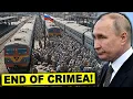 Download Lagu Russia Terrified! Trains FLEE Crimea as Ukraine BLASTS Main Lifelines - Streets Chaos, Bridge Closed