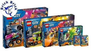 LEGO City Compilation Stuntz Sets 2021 - Speed Build Review