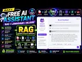 Build a FREE AI Assistant RAG LangChain Ollama FastAPI Streamlit No API Cost