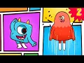 Up and Down - game song Learn opposite words in English Educational Nursery Rhymes for children