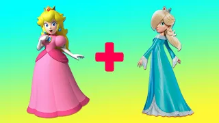 Rumi, Mira and Zoey Cosplay Princess Peach, Rosalina and Daisy