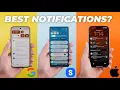 Lagu iOS 26 vs Android 16 vs OneUI 8 – Best Notification System in 2025?