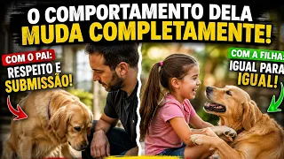 Por Que Ela Respeita o Pai, Mas Trata a Filha Como Igual? 😱🐶