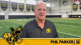 Phil Parker Iowa Football Aug 14