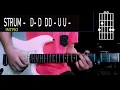 HAZLETT - BLAME THE MOON - GUITAR CHORDS EASY GUITAR TUTORIAL