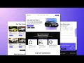 Responsive Car Rental Website Using HTML CSS JavaScript