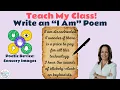 How to Write a Poem Teach My Class I Write an I Am Poem ELA Lessons for Middle School